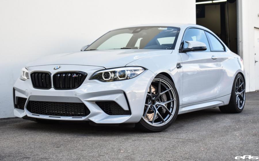 BMW M2 Competition Hockenheim Silver by EAS on Titan7 Wheels (T-S5s) (F87) '2019